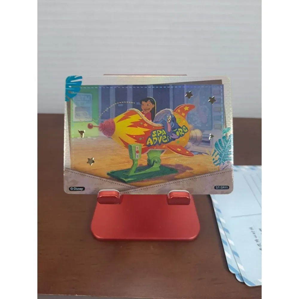 Set Of 15‎ Card Fun Joyful Disney 100 Carnival Character Lilo & Stitch Hologram